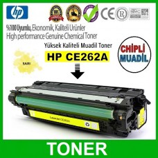 HP 648A Sarı MUADİL LaserJet Premium Toner Kartuşu CE262A