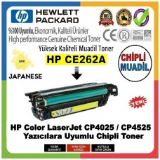 HP 648A Sarı MUADİL LaserJet Japanese Toner Kartuşu CE262A