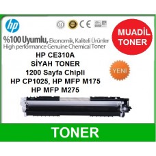 HP 126A Siyah MUADİL LaserJet Toner Kartuşu CE310A