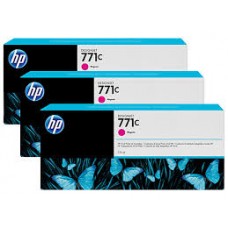 HP 771C Kırmızı 3'Lü Orijinal Designjet Mürekkep Kartuşu 775 ml (B6Y33A) HP 771C Kırmızı 3'Lü Orijinal Designjet Mürekkep Kartuşu 775 ml (B6Y33A)