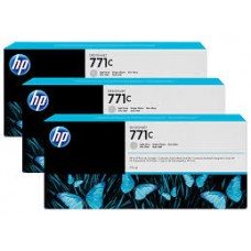 HP 771C Açık Gri 3'Lü Orijinal Designjet Mürekkep Kartuşu 775 ml (B6Y38A) HP 771C Açık Gri 3'Lü Orijinal Designjet Mürekkep Kartuşu 775 ml (B6Y38A)