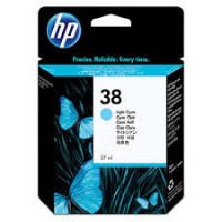 HP 38 Açık Mavi Orijinal Pigment Mürekkep Kartuşu (C9418A)