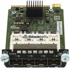 HPE Aruba Networking 3810M/2930M 4‑port 100M/1G/10G SFP+ MACsec Module (JL083A)