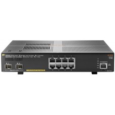 HPE Aruba 2930F 8G PoE+ 2SFP+ Switch Managed 8 x RJ45 Autosensing 10/100/1000 PoE+ Ports 2 x SFP+ 1000/10000 (JL258A)