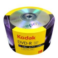 KODAK 1410150 DVD-R 16x 4.7GB 50-Value Pack