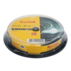 KODAK 1810310 DVD-RW 4x 4.7GB 10-Pack Caxebox KODAK 1810310 DVD-RW 4x 4.7GB 10-Pack Caxebox