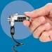 Kensington K60627WW İnce Sıfırlanabilir Kombinasyon Taşınabilir Dizüstü Bilgisayar Kilidi NanoSaver Güvenlik Yuvası İçin