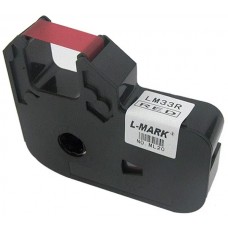 L-Mark LM33R Mürekkep Şeridi Kaseti (Kırmızı 12mm x 80 Metre) / LK-320, LK-330 L-Mark LM33R Mürekkep Şeridi Kaseti (Kırmızı 12mm x 80 Metre) / LK-320, LK-330