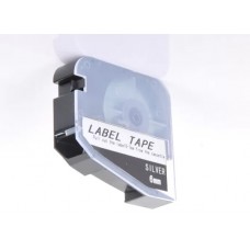 L-Mark LM412SL Etiket Kaseti (Gümüş 12mm x 8 Metre) / LK-320 L-Mark LM412SL Etiket Kaseti (Gümüş 12mm x 8 Metre) / LK-320