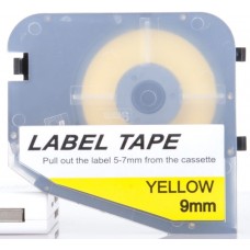L-Mark LM409YL Etiket Kaseti (Sarı 9mm x 8 Metre) / LK-320 L-Mark LM409YL Etiket Kaseti (Sarı 9mm x 8 Metre) / LK-320