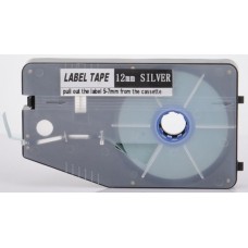 L-Mark LM512SL Etiket Kaseti (Gümüş 12mm x 20 Metre) / LK-330 L-Mark LM512SL Etiket Kaseti (Gümüş 12mm x 20 Metre) / LK-330