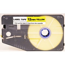 L-Mark LM512YL Etiket Kaseti (Sarı 12mm x 20 Metre) / LK-330 L-Mark LM512YL Etiket Kaseti (Sarı 12mm x 20 Metre) / LK-330