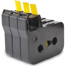 L-Mark LM606Y Kendinden Yapışkanlı Etiket Kaseti (Sarı 6mm x 8 Metre) / LK-360 L-Mark LM606Y Kendinden Yapışkanlı Etiket Kaseti (Sarı 6mm x 8 Metre) / LK-360