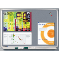 Legamaster 140674 Professional Kumaş Pano 120x180 cm Gri