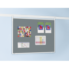 Legamaster 301654 Legaline PROFESSIONAL Kumaş Pano 90x120 cm Gri