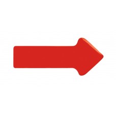 Legamaster 446102 Manyetik Oklar Kırmızı 10x20 mm