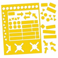 Legamaster 448105 Manyetik Semboller Sarı 10 mm Yüksekliğinde Legamaster 448105 Manyetik Semboller Sarı 10 mm Yüksekliğinde