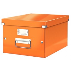 Leitz 6044 WOW C&S Orta Boy Kutu Metalik Turuncu Leitz 6044 WOW C&S Orta Boy Kutu Metalik Turuncu