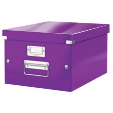 Leitz 6044 WOW C&S Orta Boy Kutu Metalik Mor Leitz 6044 WOW C&S Orta Boy Kutu Metalik Mor