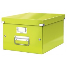 Leitz 6044 WOW C&S Orta Boy Kutu Metalik Yeşil Leitz 6044 WOW C&S Orta Boy Kutu Metalik Yeşil