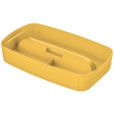 Leitz 52660019 Cosy MyBox® Kulplu, Geniş Düzenleme Aparatı Sarı