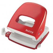 Leitz 5008 Kırmızı NeXXt Serisi Metal Ofis Delgeç 30 Sayfa 