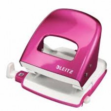 Leitz 5008 Metalik Pembe WOW Serisi Metal Ofis Delgeç 30 Sayfa 