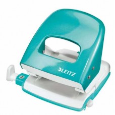 Leitz 5008 Metalik Buz Mavisi WOW Serisi Metal Ofis Delgeç 30 Sayfa 