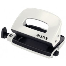 Leitz 50601001 Metalik Beyaz NeXXt Serisi WOW Metal Mini Ofis Delgeç 10 Sayfa