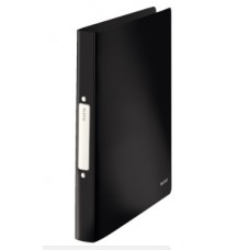 Leitz 4566 Solid 2 Halkalı PP. Dosya A4 Siyah Leitz 4566 Solid 2 Halkalı PP. Dosya A4 Siyah