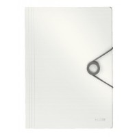 Leitz 4563 Solid İnce Lastikli Dosya Beyaz