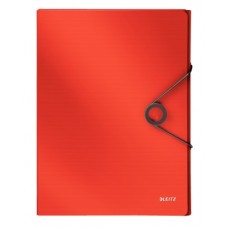 Leitz 4568 Solid Kalın Lastikli Dosya Kırmızı