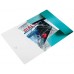 Leitz 45990051 Active WOW İnce Lastikli Dosya Metalik Buz Mavisi