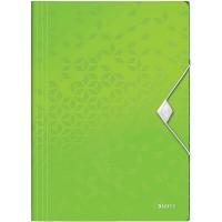 Leitz 45990054 Active WOW İnce Lastikli Dosya Metalik Yeşil