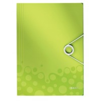 Leitz 4599 Active WOW İnce Lastikli Dosya Metalik Yeşil