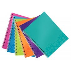 Leitz 4643 WOW Active Get Organized Defter A4 80 Sayfa Kareli Asorti