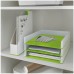 Leitz 53611054 WOW Çift Renkli Evrak Rafı Metalik Yeşil