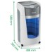 Leitz IQ OptiMax Office Mikro Kesim Evrak İmha Makinesi P5