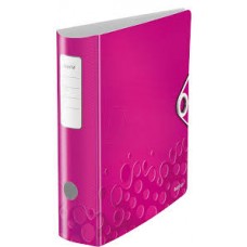 Leitz 1106 Metalik Pembe PP Active WOW Geniş Klasör 180° A4