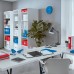 Leitz 52771026 WOW Plastik Kutu Klasör Metalik Kırmızı Leitz 52771026 WOW Plastik Kutu Klasör Metalik Kırmızı