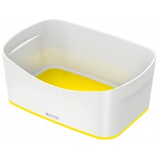 Leitz 52571016 MyBox® WOW Masaüstü Saklama Kutusu Beyaz-Sarı