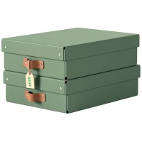 Leitz 61480050 Puro Alçak Kapaklı Saklama Kutusu, 8L, %100 Recycled Karton, 2'Li Paket Yeşil Leitz 61480050 Puro Alçak Kapaklı Saklama Kutusu, 8L, %100 Recycled Karton, 2'Li Paket Yeşil