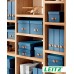Leitz 61480068 Puro Alçak Kapaklı Saklama Kutusu, 8L, %100 Recycled Karton, 2'Li Paket Mavi
