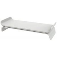 Leitz 65040085 Ergo Ayarlanabilir Monitör Standı, Gri- Beyaz