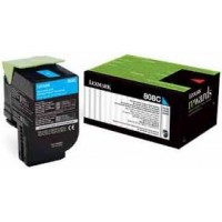 Lexmark 70C8HC0 Mavi Orijinal Toner / CS310, CS410, CS510 / 3000 Sayfa
