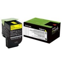 Lexmark 70C8HY0 Sarı Orijinal Toner / CS310, CS410, CS510 / 3000 Sayfa