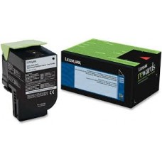 Lexmark 80C80C0 Mavi Orijinal Toner / CX310, CX410, CX510 / 1000 Sayfa