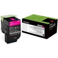 Lexmark 80C8HM0 Kırmızı Orijinal Toner / CX410, CX510 / 3000 Sayfa