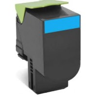 Lexmark 80C8XCE Mavi Orijinal Toner / CX510 / 4000 Sayfa