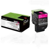 Lexmark 80C8XM0 Kırmızı Orijinal Toner / CX510 / 4000 Sayfa